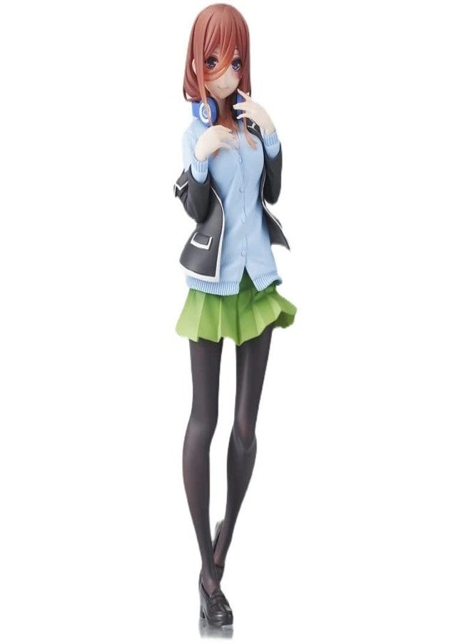 KENMA The Quintessential Quintuplets Nakano Miku Action Figures Anime Statuettes Collectible Decorations Children Gift Dolls 17cm Toy - Image 1